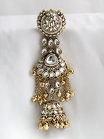 Sharvika Hair Bun Pin South Asian Hair Bun Pin with USA Delivery-Gold