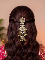 Sharvika Hair Bun Pin South Asian Hair Bun Pin with USA Delivery-Gold