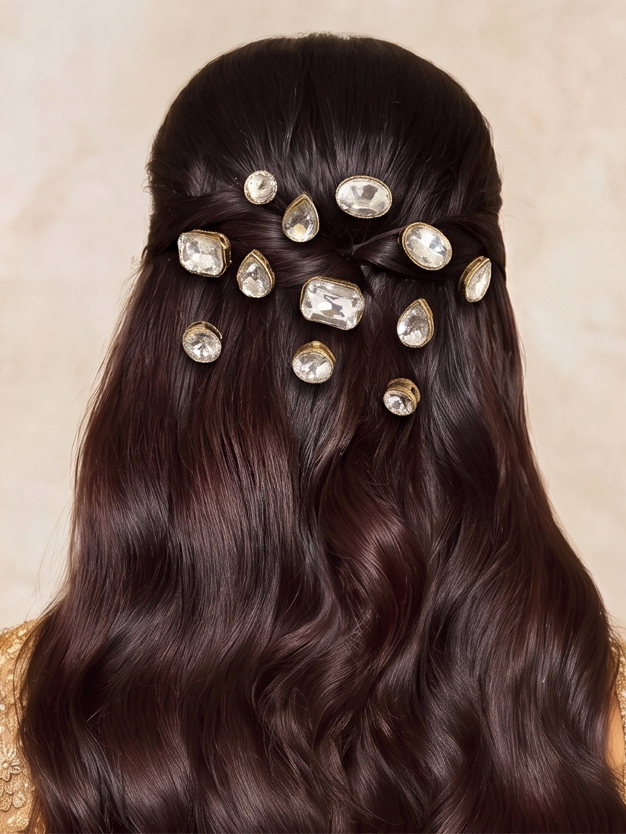Erica Bun & Braid Hair Accessory-White