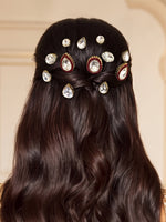 Yana Bun & Braid Hair Accessory-White