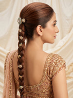Vamika Bun & Braid Hair Accessory-Mint Green