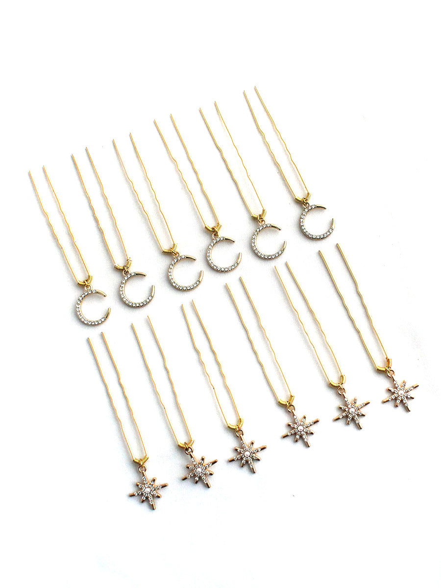 Starlit Bun & Braid Hair Pins