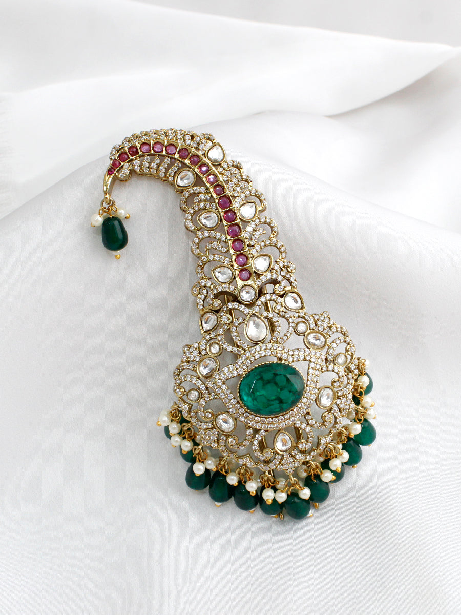 Veda Kalgi-Pink/Green