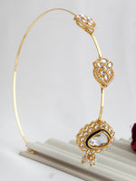 Shuchi No Pins Maang Tikka-Gold