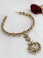 Falguni Head Band with Tikka-Gold