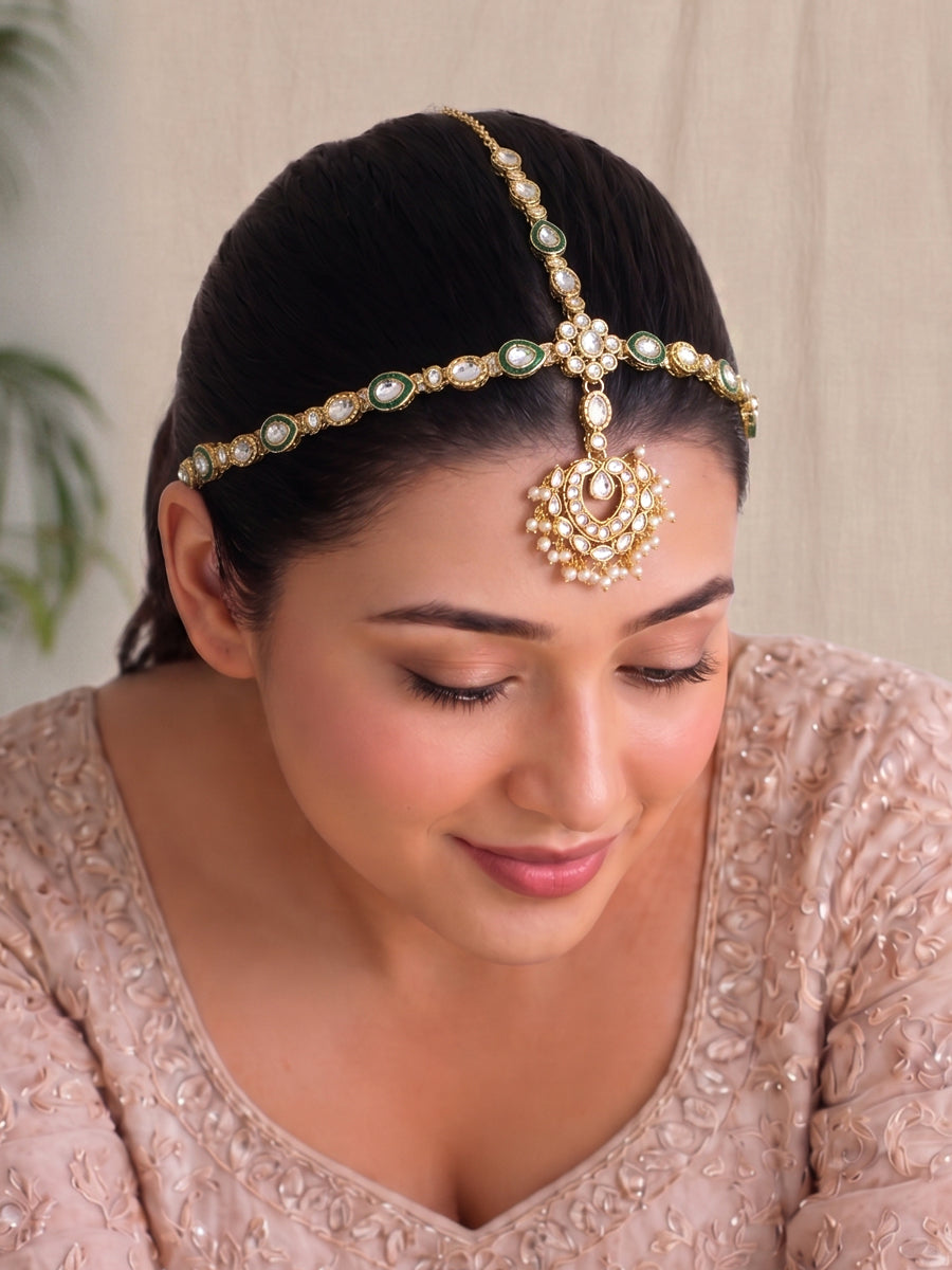 Varnika Head Band with Tikka