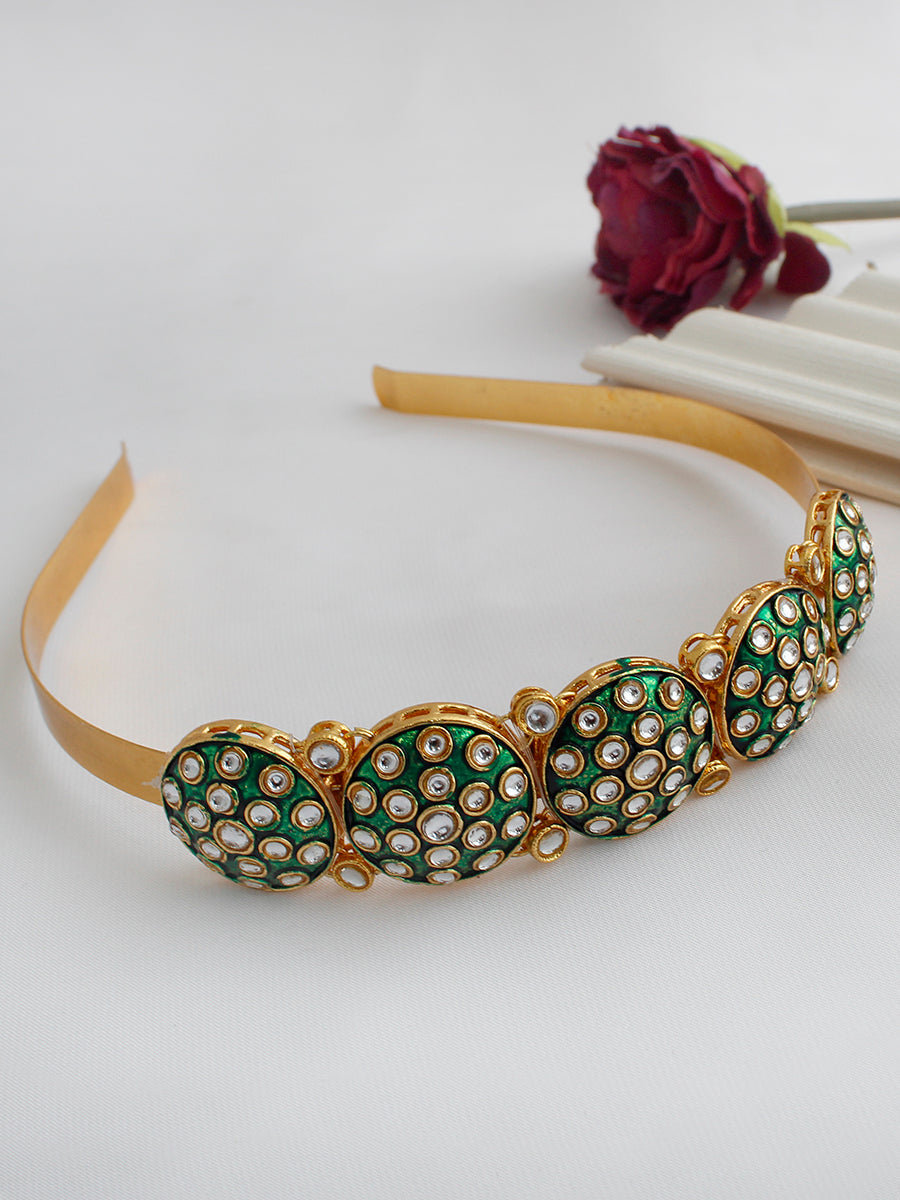 Harika Head Band-Green