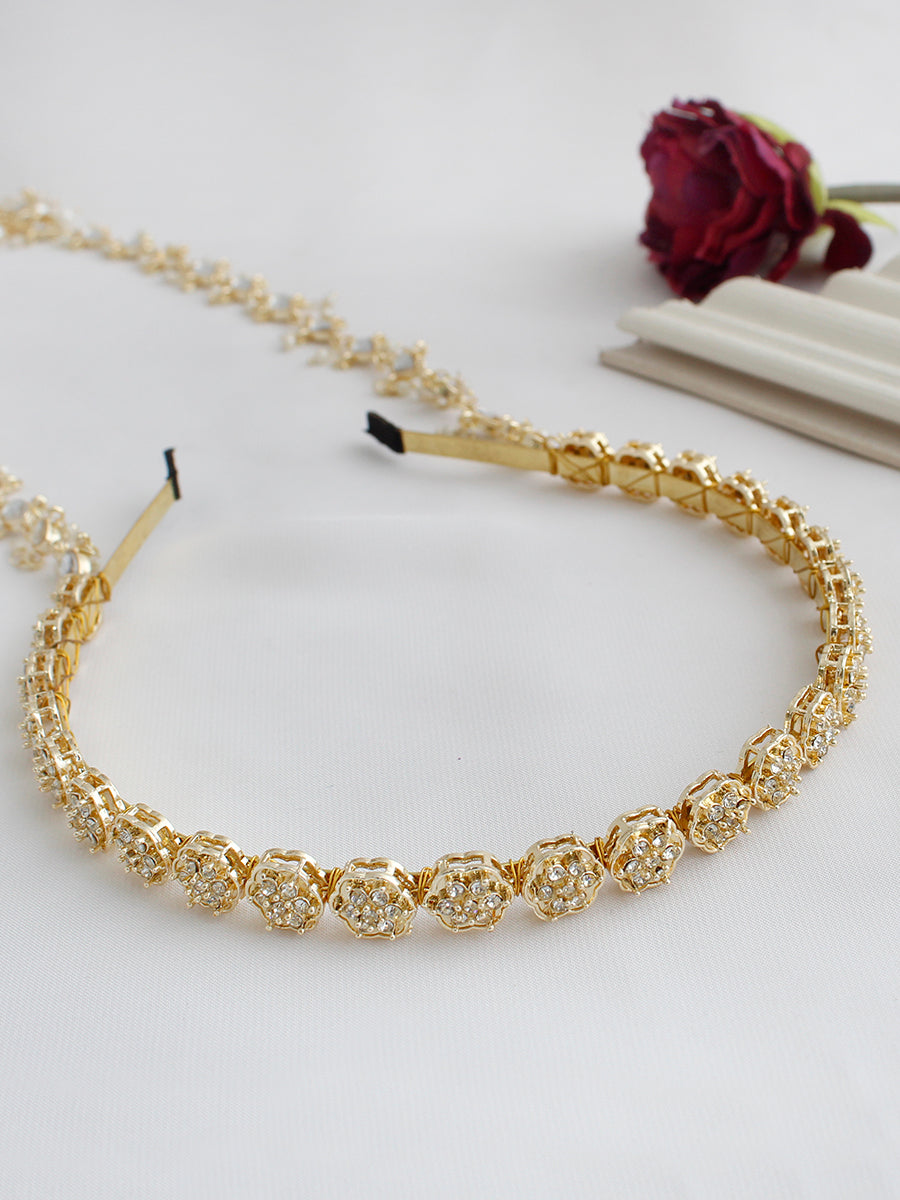 Parkruti Head Band-Gold