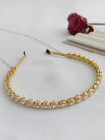 Amishi Head Band-Gold