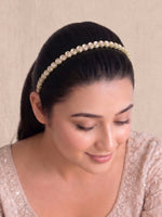 Amishi Head Band-Gold