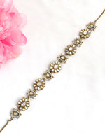 Antra Sheeshphool / Headpiece-White