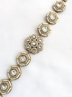 Shairy Sheeshphool / Headpiece-White