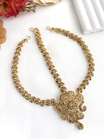 Nigaar Mathapatti Headpiece-Gold