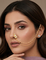Kesar Nose Ring- Gold