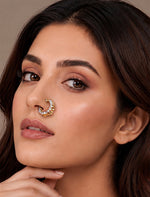 Shirin Clip On Nose Ring - gold