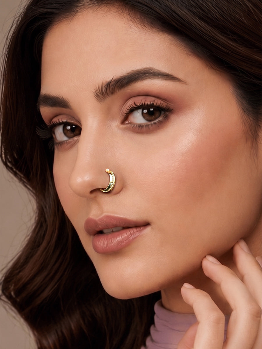 Harshita Nose Ring South Asian Nath with Fast USA Delivery