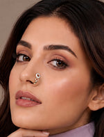 Sofina Nose Ring - Rose gold