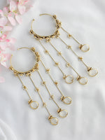 Urjita Hand Harness / Bracelet (Hathphool)-Gold