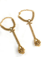 Parinita Hand Harness / Hathphool-Gold