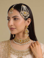 Shabina Necklace Set-Gold