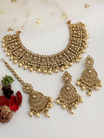 Zabeen Necklace Set-gold
