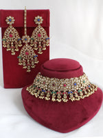 Sonali Necklace Set-Multicolor