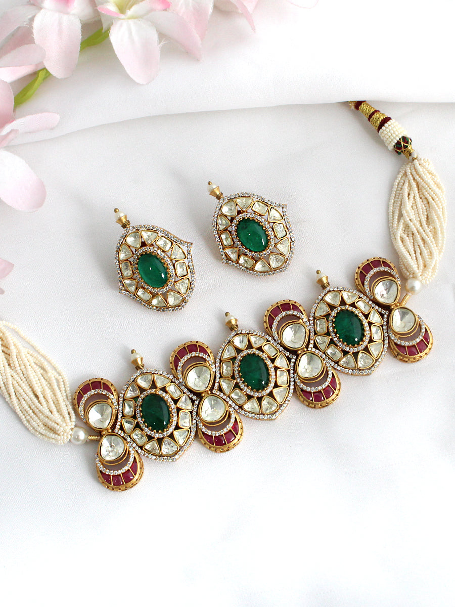 Sreeja Choker Necklace Set