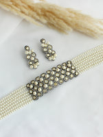 Sweden Necklace Set-Antique Silver