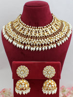 Rashmika Necklace Set-White