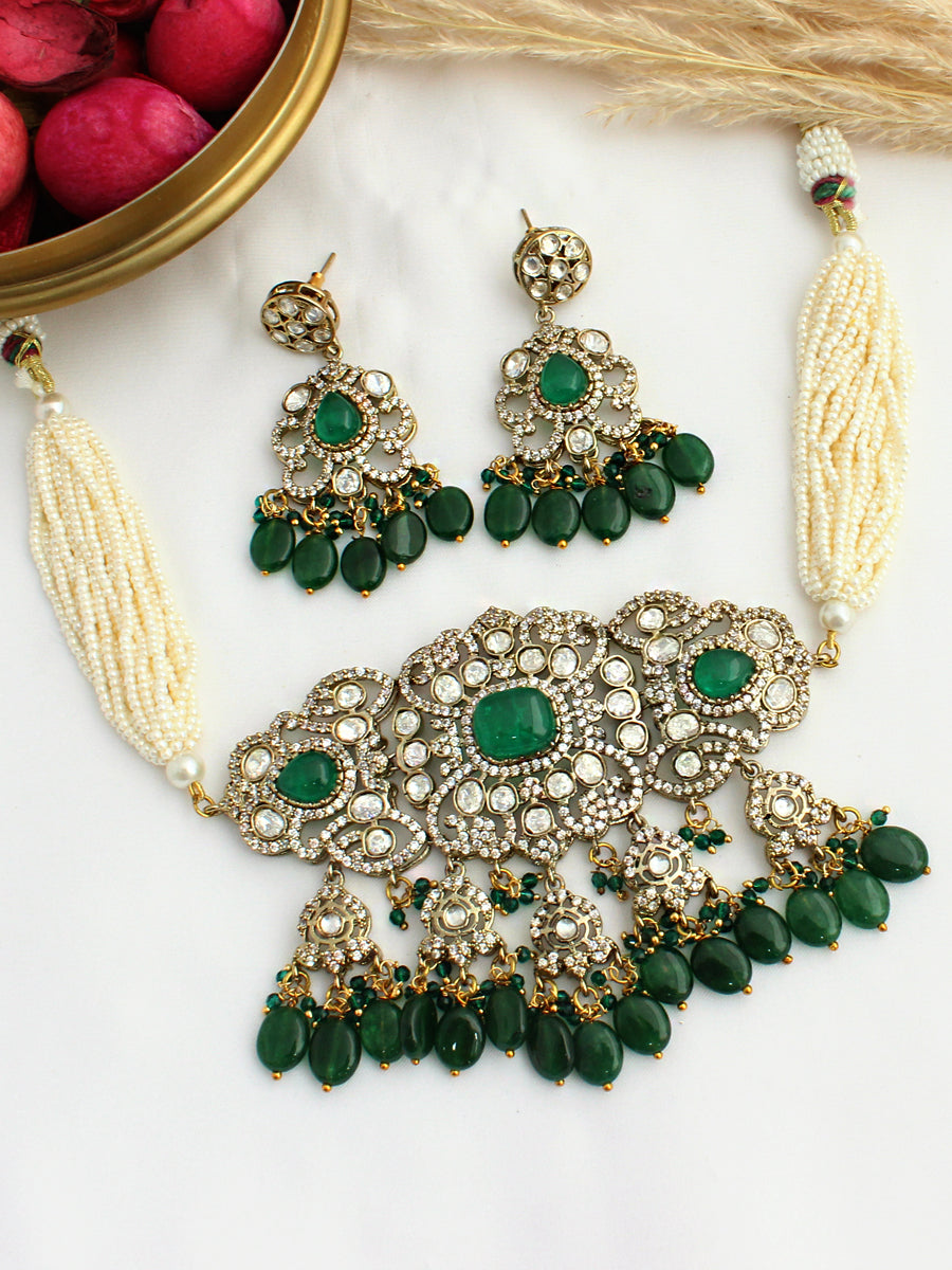 Raysha Choker Necklace Set
