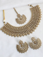 Itisha Necklace Set-Gold
