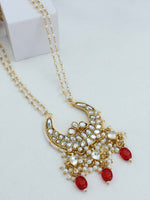 Ritu Long Necklace-red