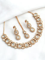 Nimisha Necklace Set - Gold