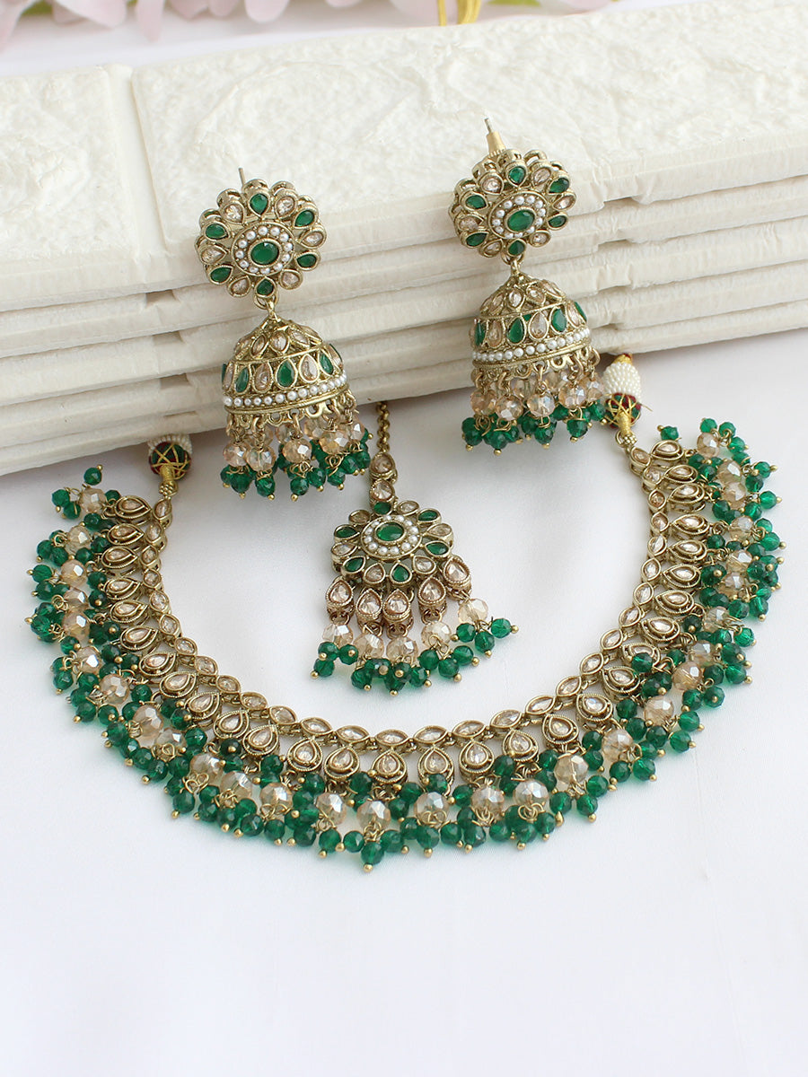 Ishanvi Necklace set