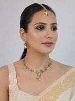 Manira Necklace Set-Gold