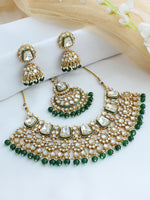 Aishwarya Necklace Set-Green