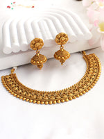 Nayanthara Necklace Set-Gold