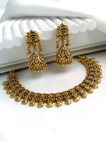 Anvi Necklace Set-Gold