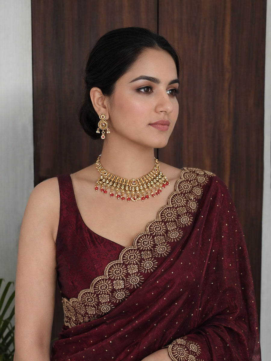 Aarna Bib Necklace Set