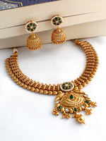 Divyashree Necklace Set-Green