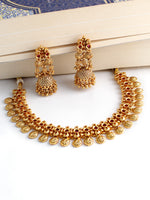 Srijita Necklace Set-maroon