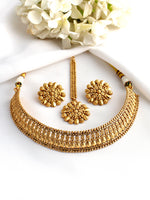 Rivya Necklace Set-Gold