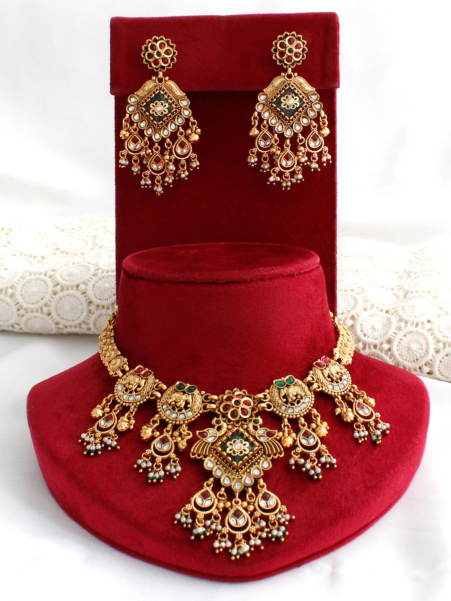 Sritika Bib Necklace Set