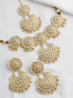 Aadhya Necklace Set-Gold