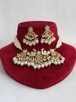 Ayanka Choker Necklace Set-ivory