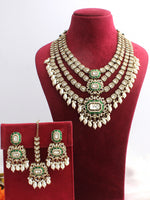 Anaya Necklace Set-White