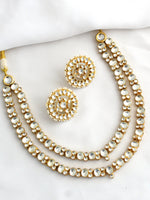 Kesar Layered Necklace Set-Gold