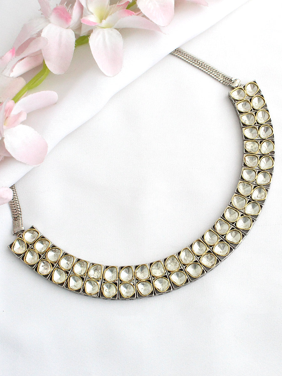 Eshal Necklace-Metallic