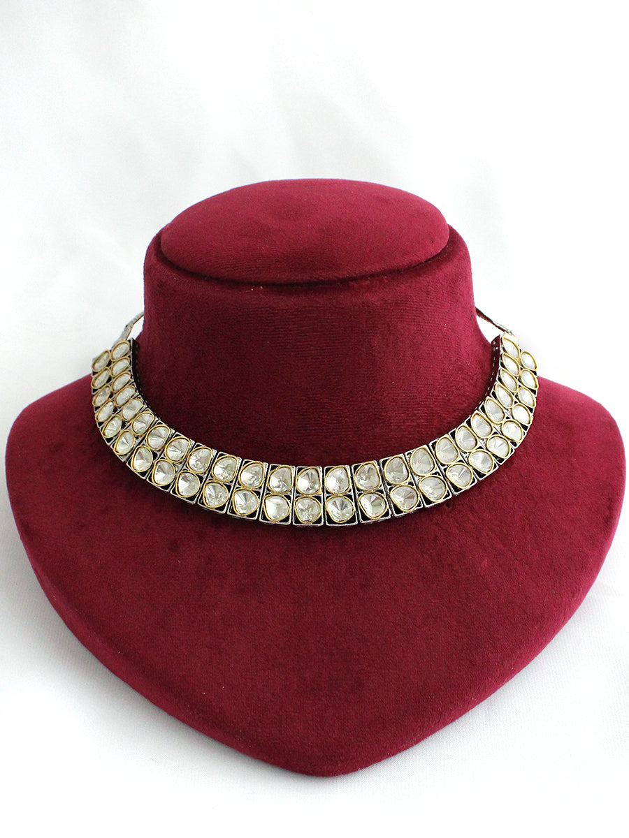 Eshal Necklace-Metallic