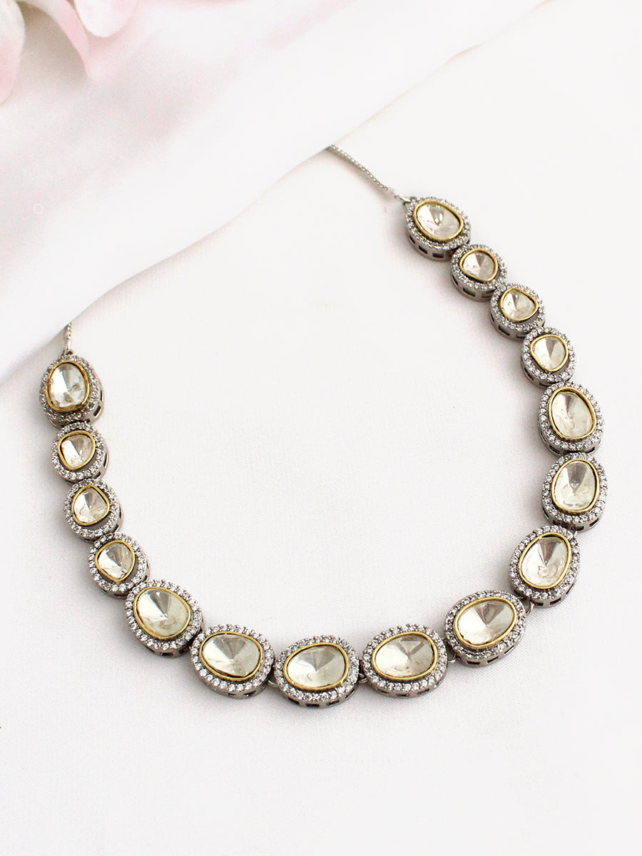 Sheeba Necklace-Metallic